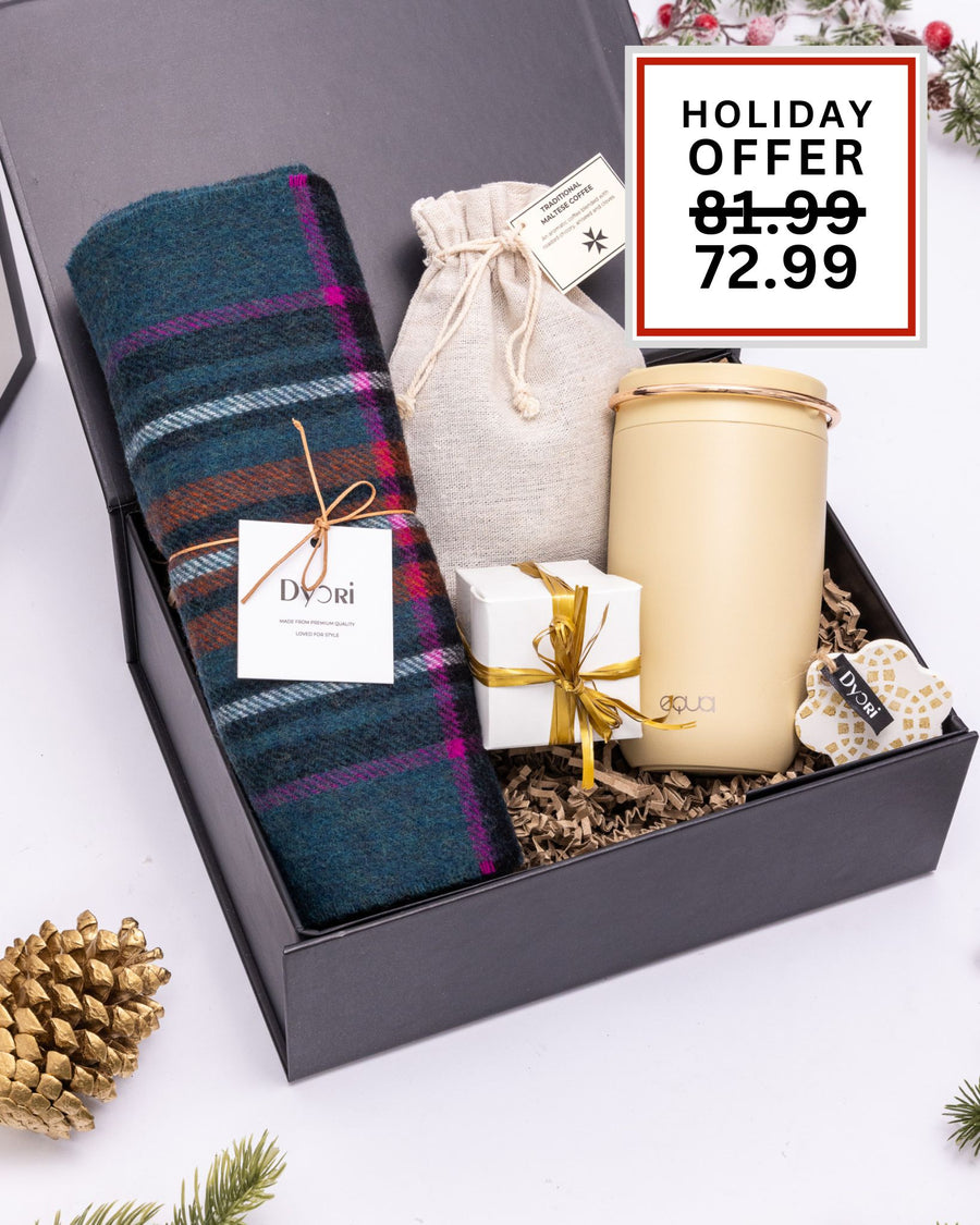 Coffee Cozy Delights Christmas Gift Box