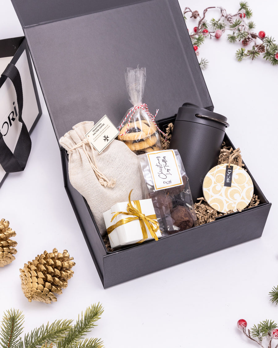 Cafe' Noel Holiday Treats Christmas Gift Box