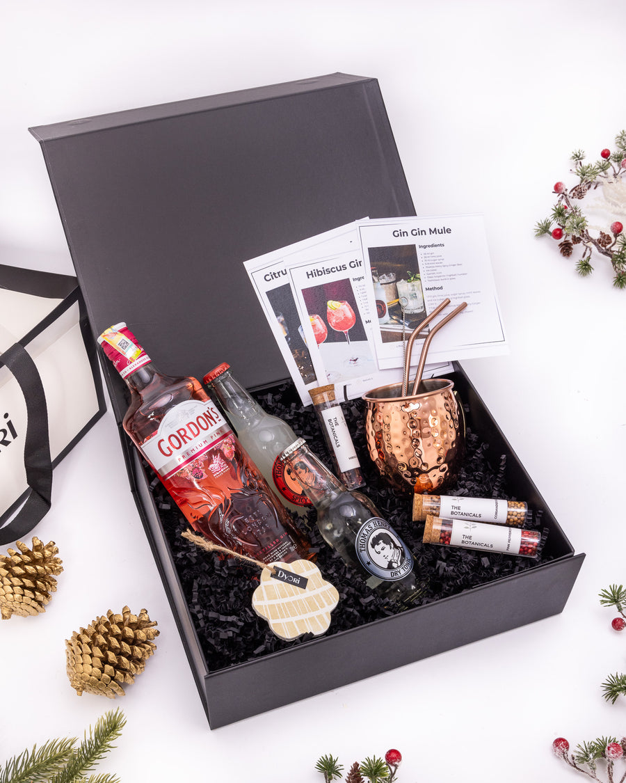 Copper Crafted Gin experience Christmas Gift Box