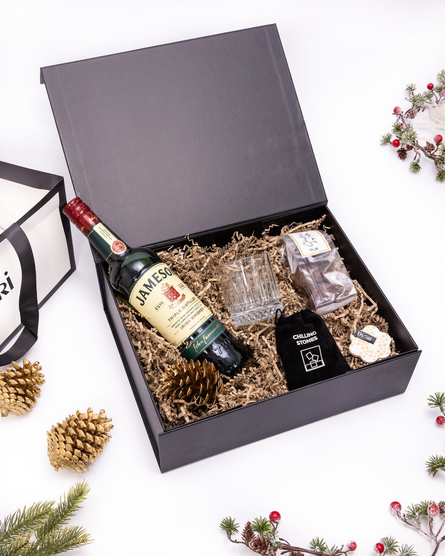 Whiskey on the Rocks Christmas Gift Box