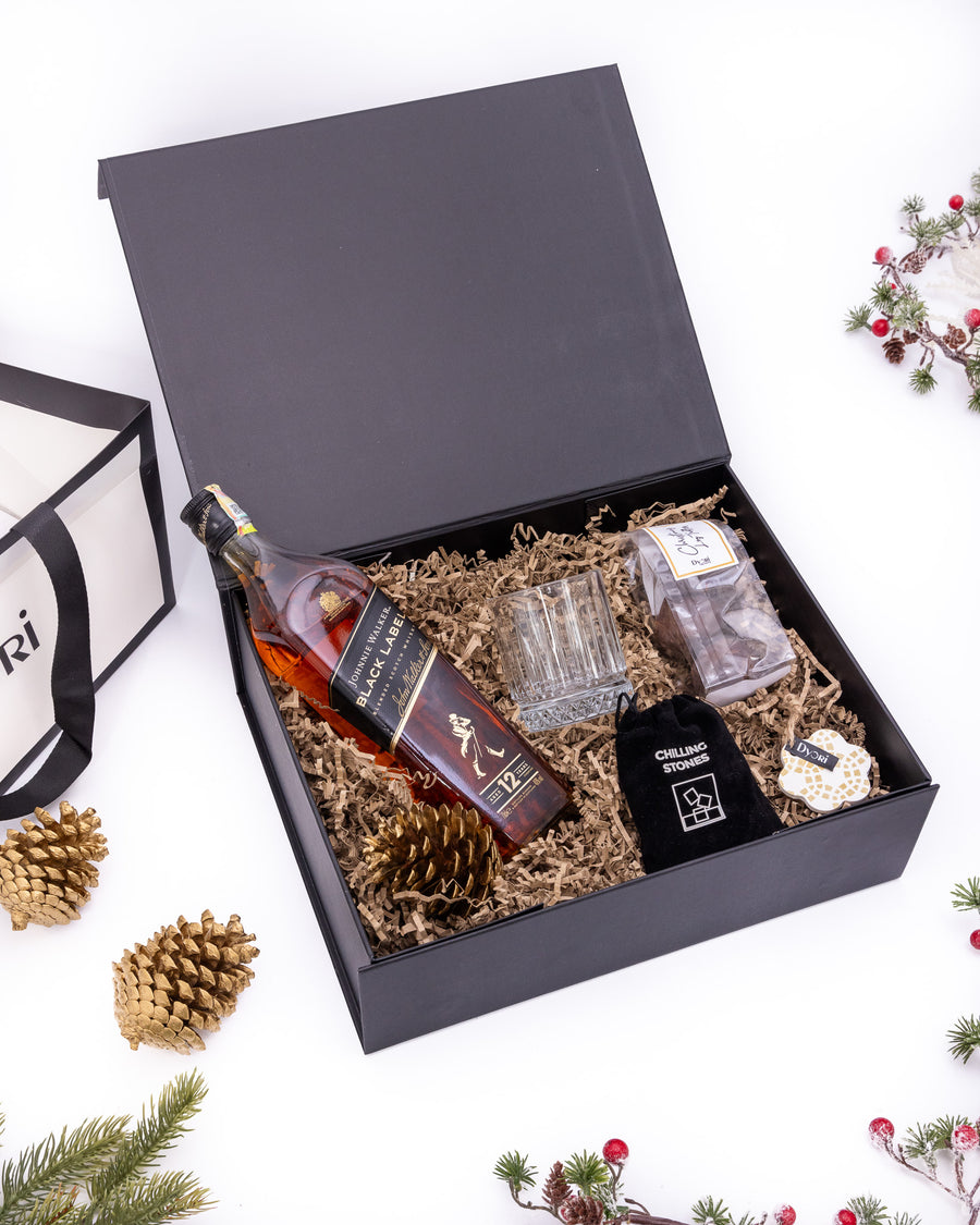 Whiskey on the Rocks Christmas Gift Box