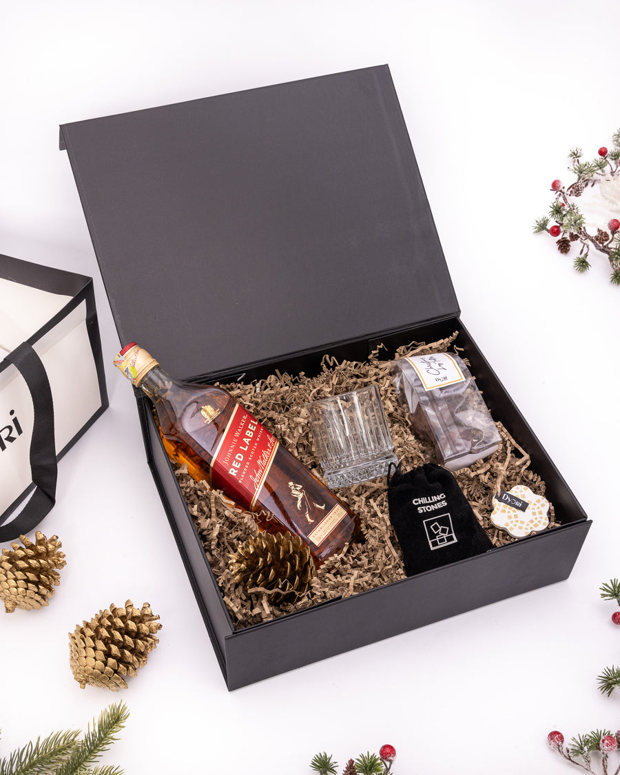 Whiskey on the Rocks Christmas Gift Box