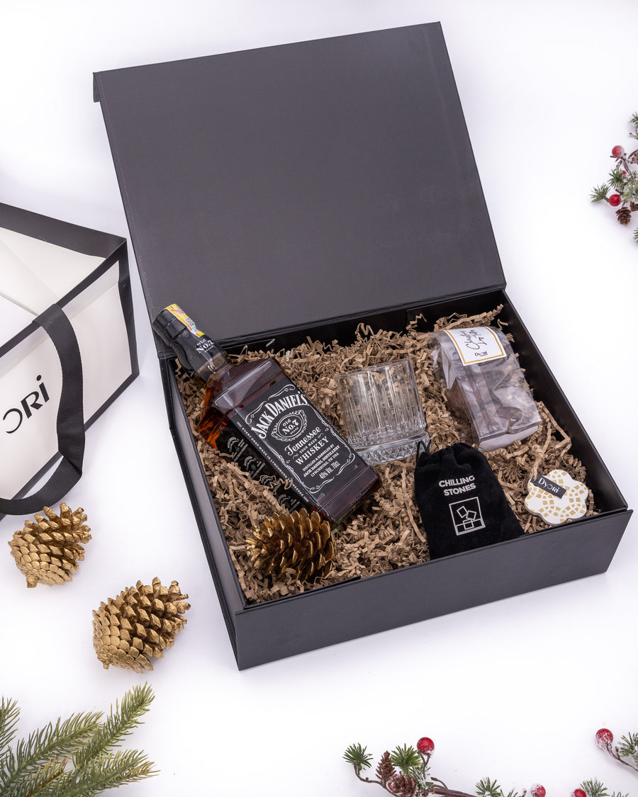 Whiskey on the Rocks Christmas Gift Box