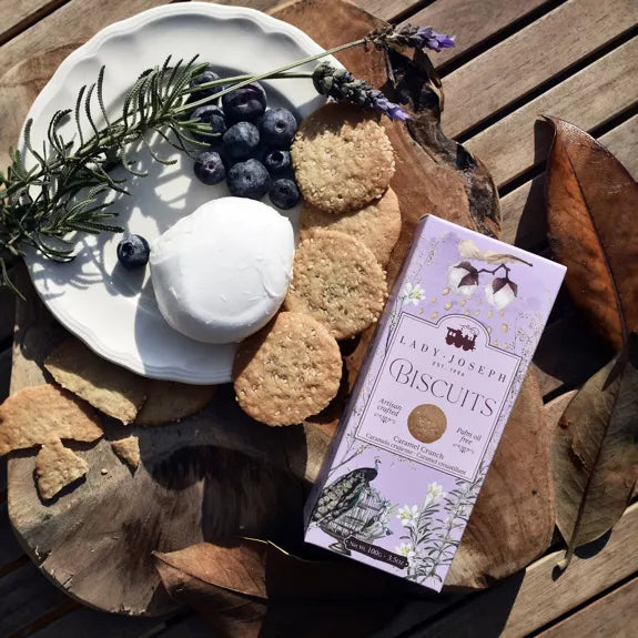 Delicious Artisan Caramel and Sesame cookies