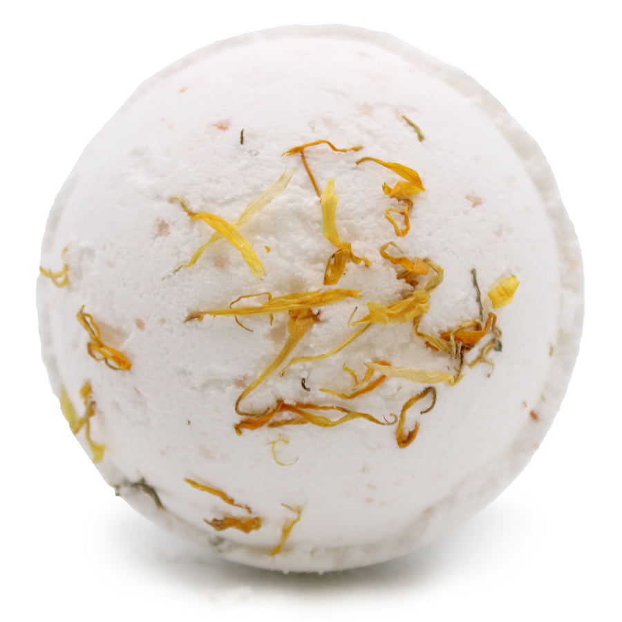 Lemon, Ginger, Orange & Avocado Oil Himalayan Bath Bomb