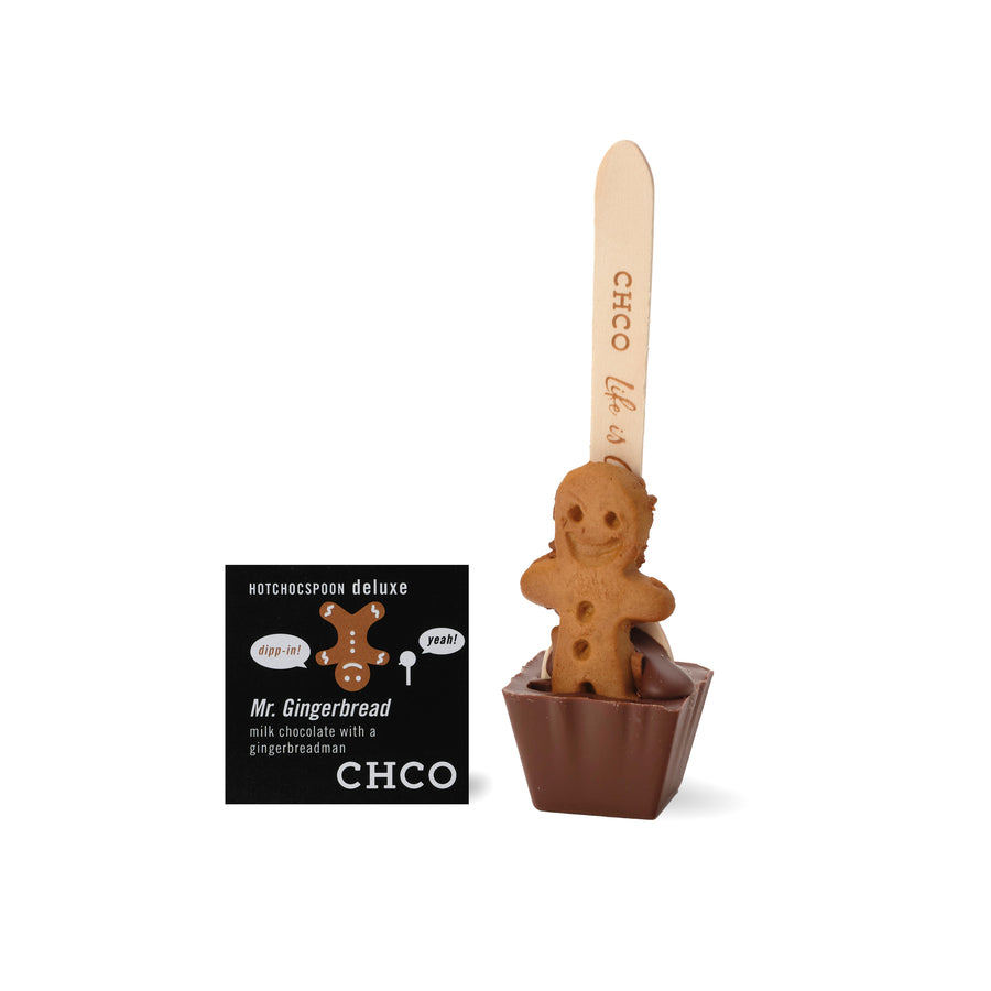 Mr.Gingerbread Man Chocospoon